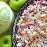 Apple Coleslaw | FoodForYourGood.com #apple_coleslaw