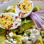 Avocado & Egg Power Salad | FoodForYourGood.com #avocado_egg_salad