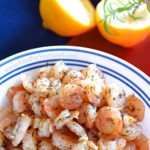 Baked Pesto Shrimp | FoodForYourGood.com #pesto_shrimp