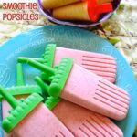 Fruit Smoothie Popsicles | FoodForYourGood.com #fruit_smoothie_popsicles