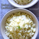 Mashed Cauliflower | FoodForYourGood.com #mashed_cauliflower