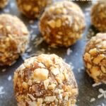 Mini Almond Coconut Date Cakes | FoodForYourGood.com #mini_date_cakes #only_3_ingredients
