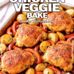 One-Pan Paprika Chicken with golden potatoes and herbs on FoodForYourGood.com